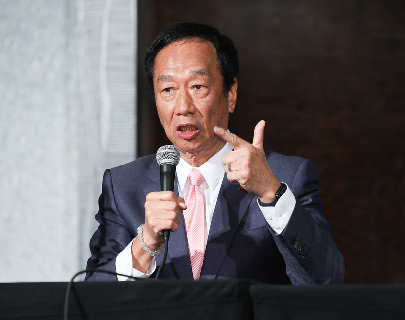 彭博：鴻海創辦人郭台銘將退出台灣總統選舉
