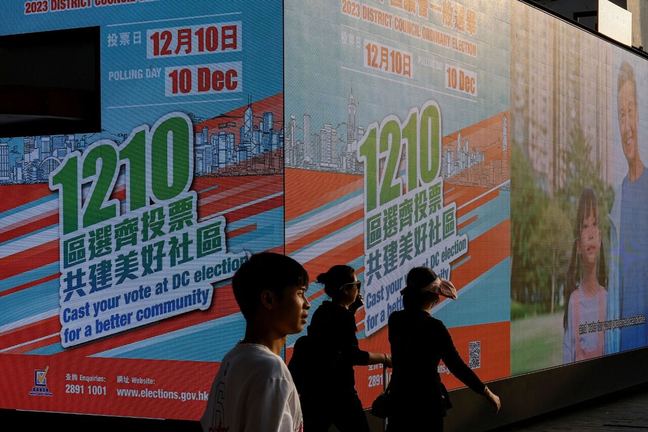 泛民缺場下 香港選民登記人數連跌3年