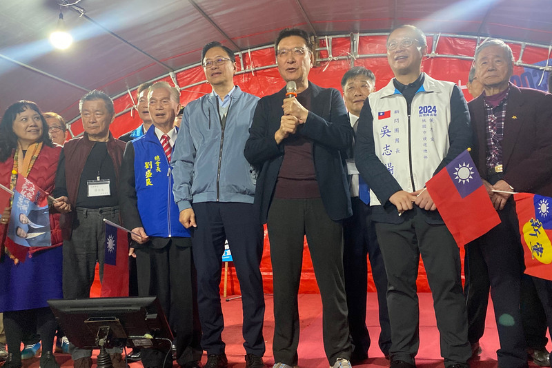 桃園造勢   趙少康籲選侯康保障台灣和平不戰爭