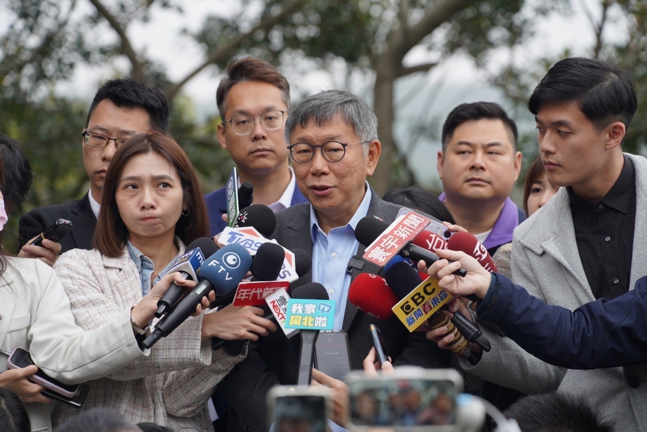 綠白立院龍頭合作風波 柯文哲：每天罵我還要我投給你 多奇怪！