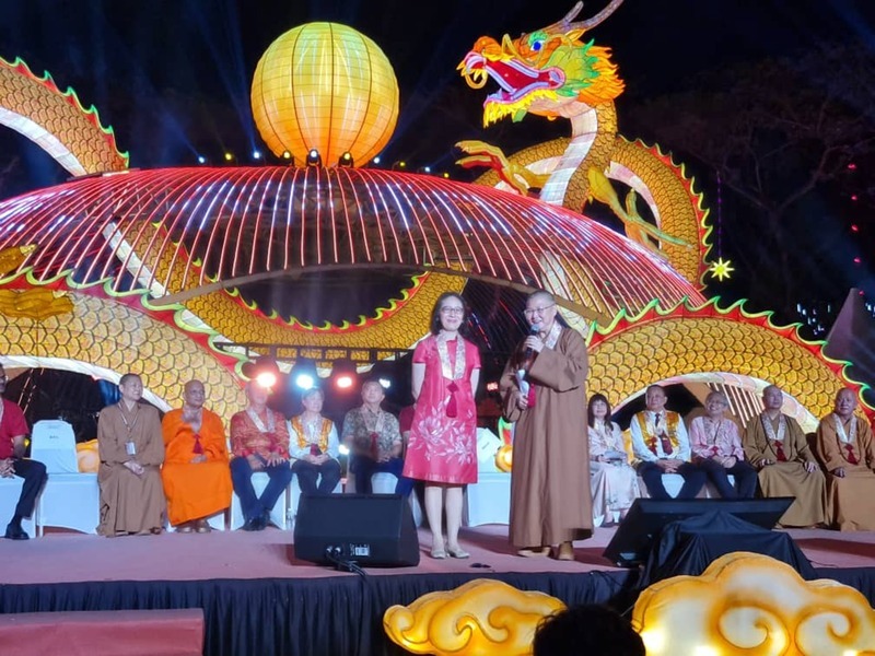 大馬東禪寺點燈 葉非比：呼應台灣扮國際良善力量