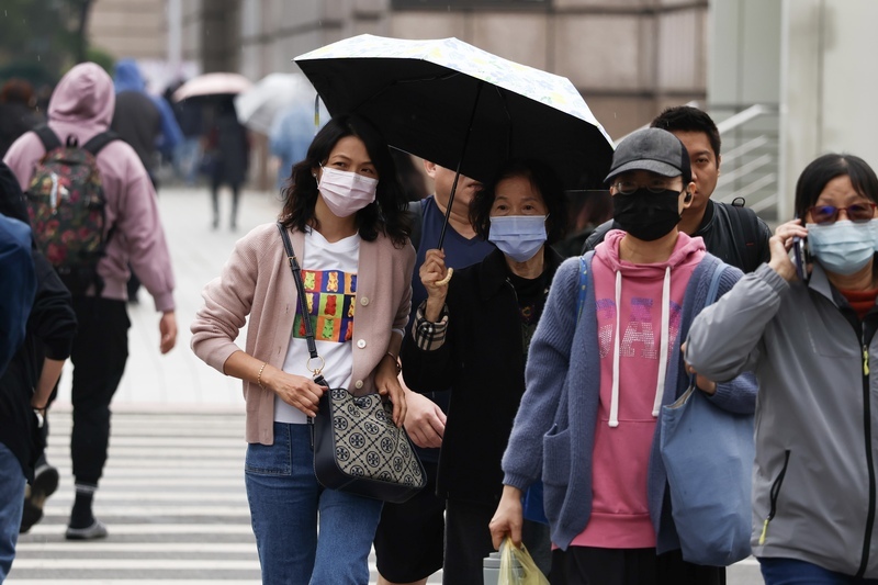下半天起降雨趨緩 各地將越晚越冷