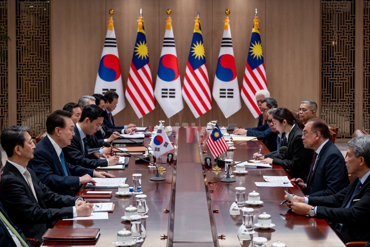 南韓大馬領袖峰會 同意國防與礦產領域合作